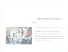 Tablet Screenshot of healthconcorp.com